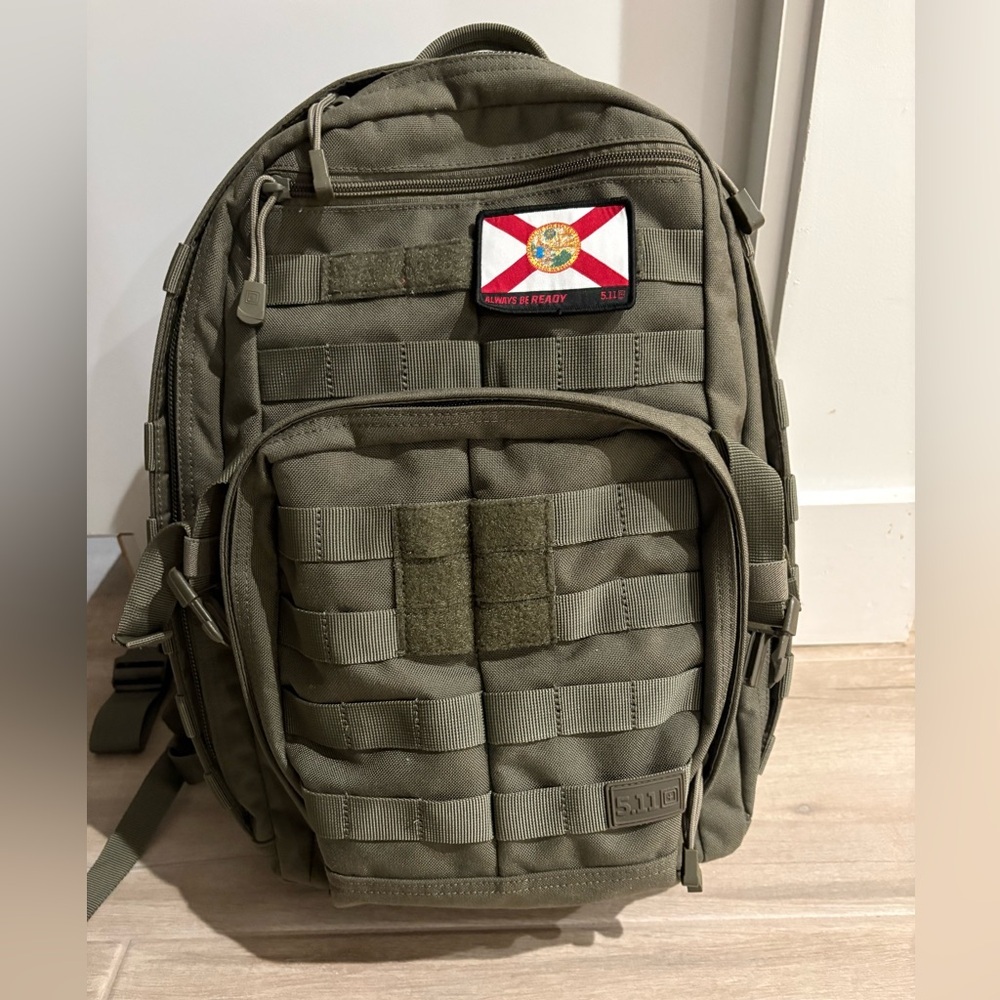 5.11 Tactical Military Green Backpack